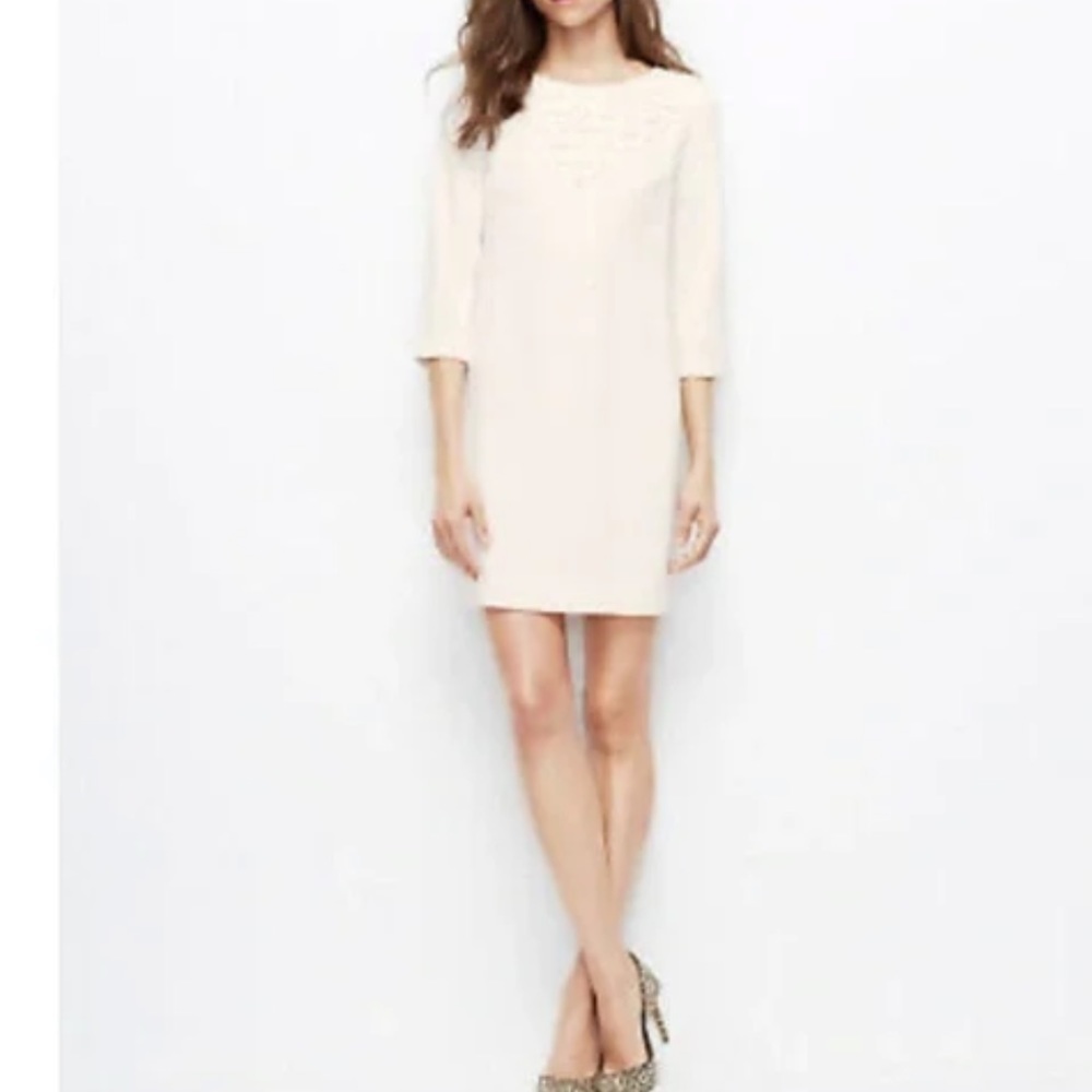SANDRO Paris shift dress off white small
